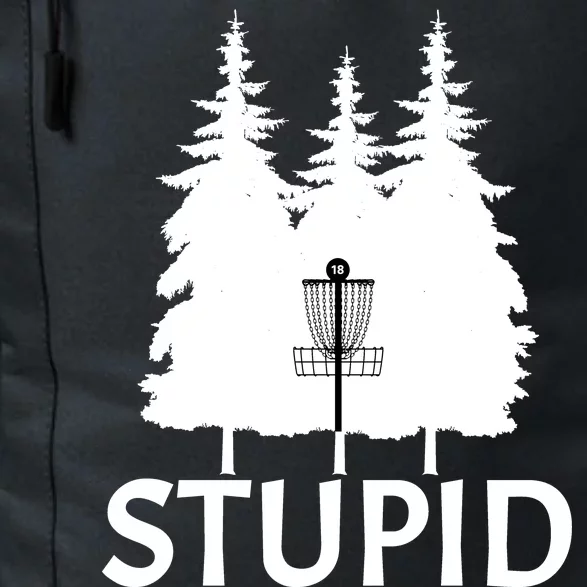 Stupid Tree Disc Golf Daily Commute Backpack