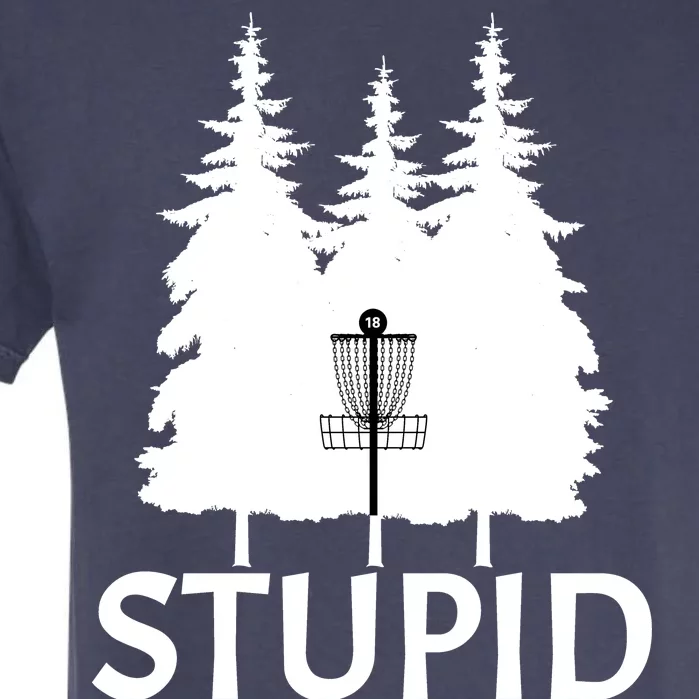 Stupid Tree Disc Golf Garment-Dyed Heavyweight T-Shirt