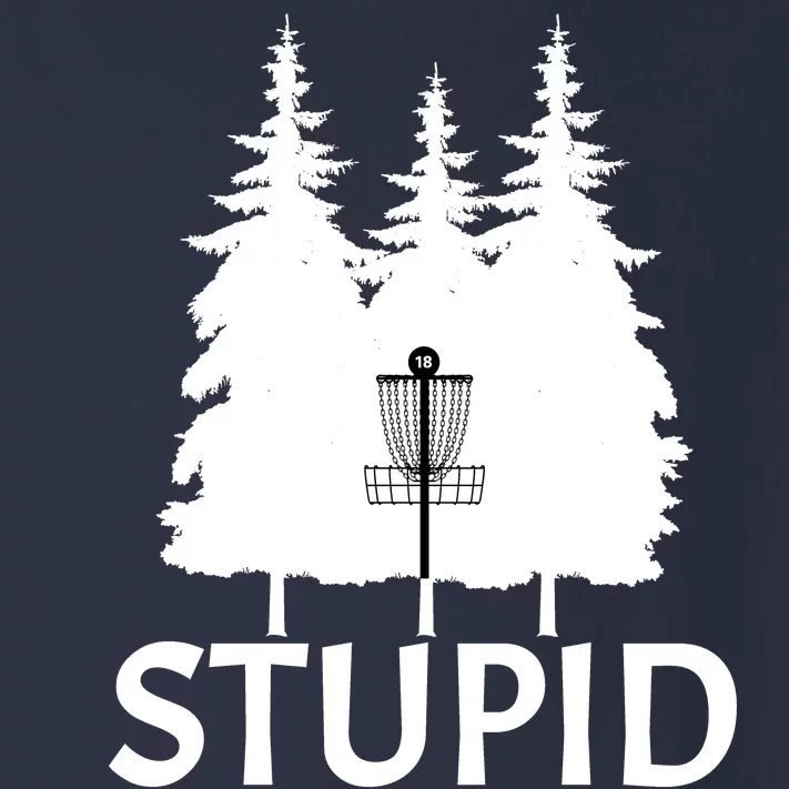 Stupid Tree Disc Golf Toddler Long Sleeve Shirt