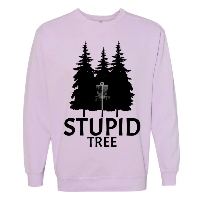 Stupid Tree Disc Golf Garment-Dyed Sweatshirt