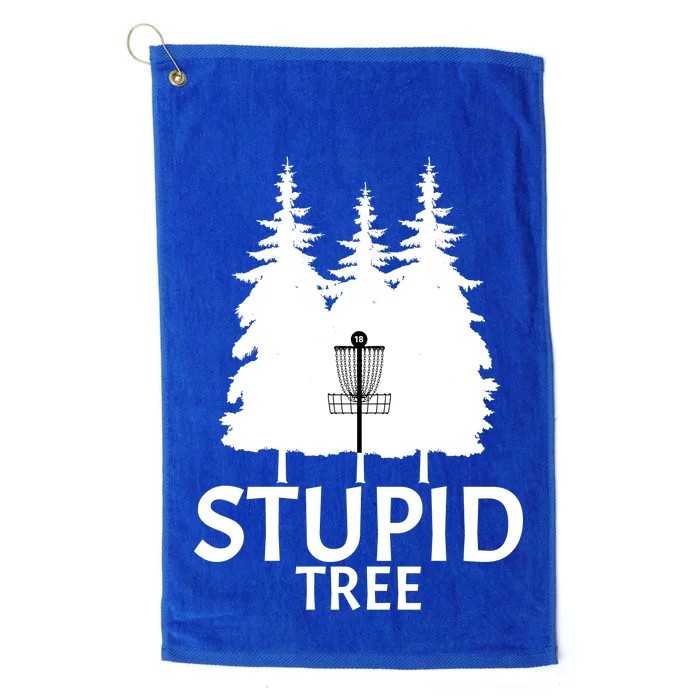 Stupid Tree Disc Golf Platinum Collection Golf Towel