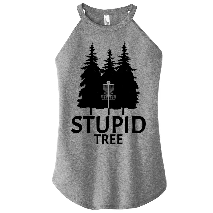 Stupid Tree Disc Golf Women’s Perfect Tri Rocker Tank