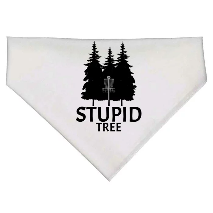 Stupid Tree Disc Golf USA-Made Doggie Bandana