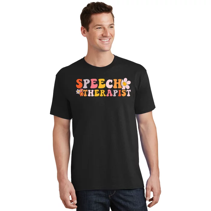 Speech Therapy Vintage Language Pathologist Speech Therapist T-Shirt