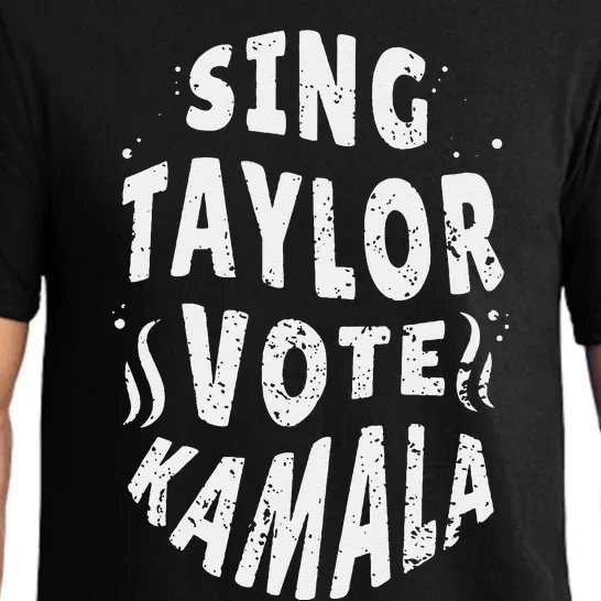 Sing Taylor Vote Kamala 2024 Pajama Set