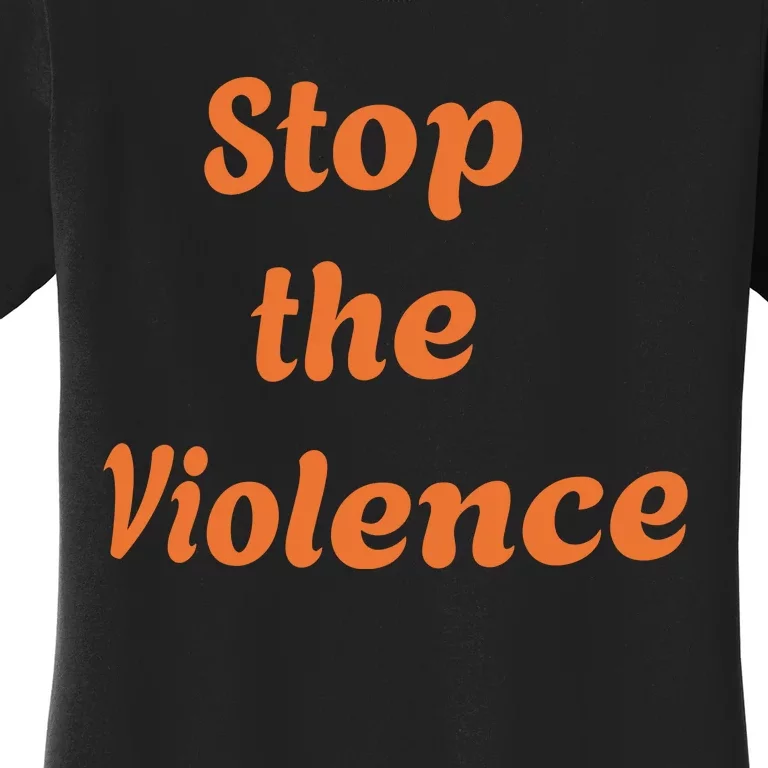 Stop The Violence Women's T-Shirt