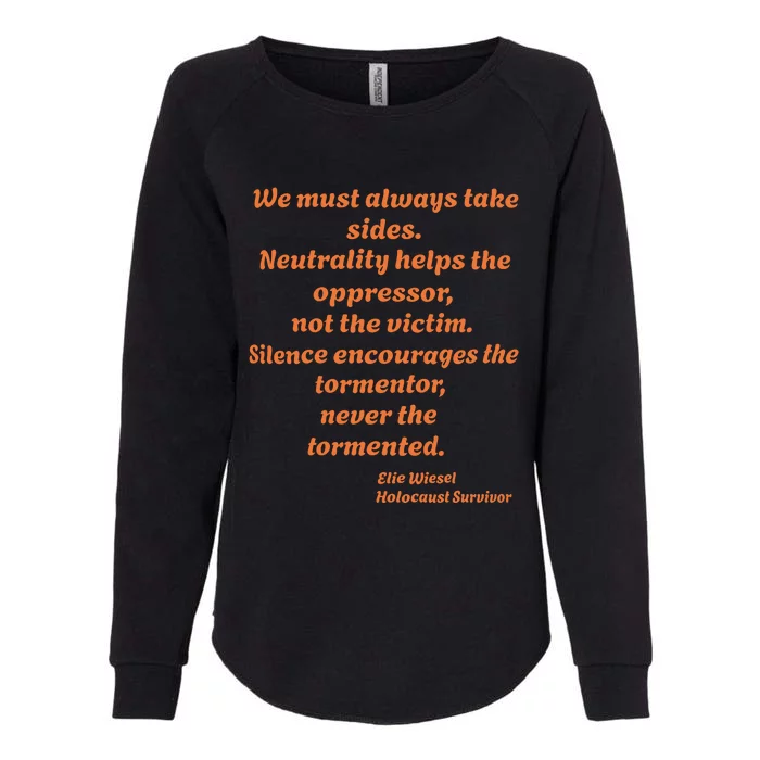 Stop The Violence Womens California Wash Sweatshirt