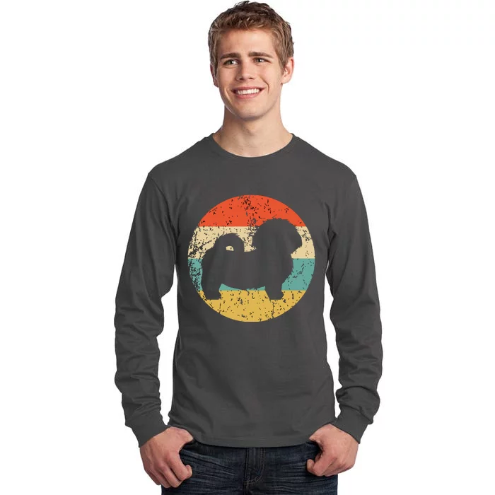 Shih Tzu Vintage Retro Shih Tzu Dog Tall Long Sleeve T-Shirt