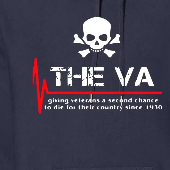 Skull The VA Giving Veterans A Second Chance Premium Hoodie