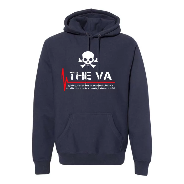 Skull The VA Giving Veterans A Second Chance Premium Hoodie