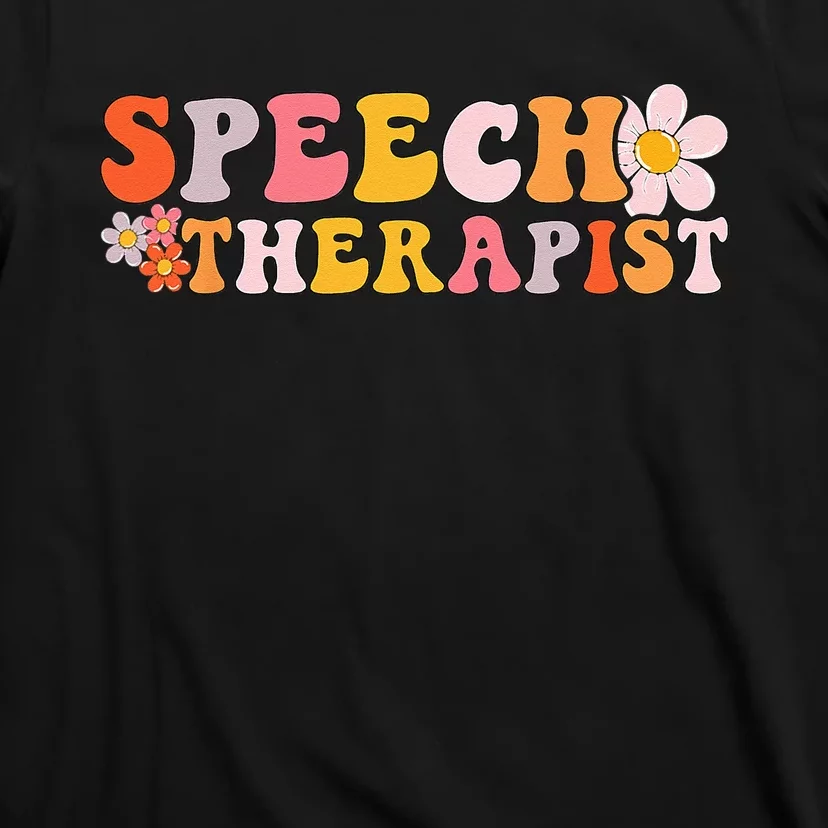 Speech Therapy Vintage Language Pathologist Speech Therapist T-Shirt