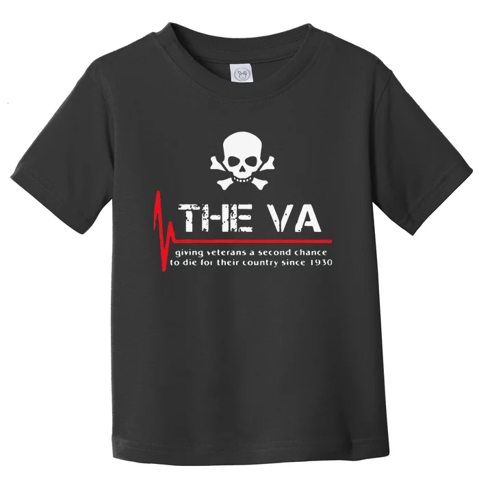 Skull The VA Giving Veterans A Second Chance Toddler T-Shirt