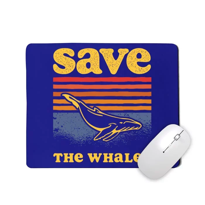 Save The Whales Killer Orca Whale Meaningful Gift Mousepad