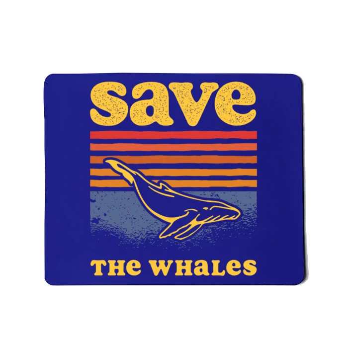 Save The Whales Killer Orca Whale Meaningful Gift Mousepad