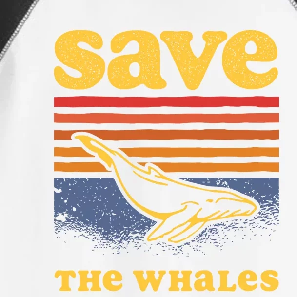 Save The Whales Killer Orca Whale Meaningful Gift Toddler Fine Jersey T-Shirt