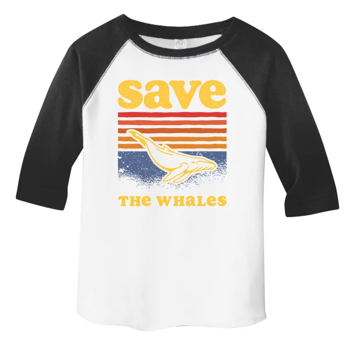 Save The Whales Killer Orca Whale Meaningful Gift Toddler Fine Jersey T-Shirt