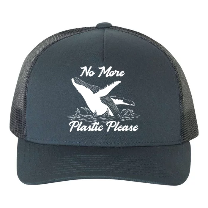 Save The Whales No More Plastic Please Cool Gift Yupoong Adult 5-Panel Trucker Hat