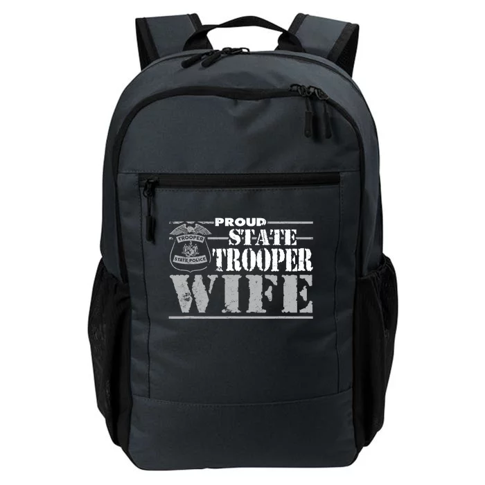 State Trooper Wife State Trooper Gifts For Wo Daily Commute Backpack