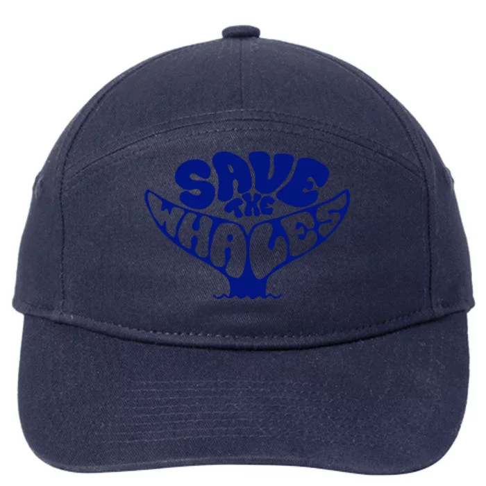 Save The Whales 7-Panel Snapback Hat