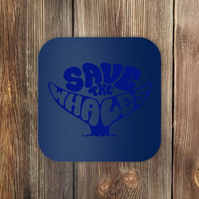 Save The Whales Coaster