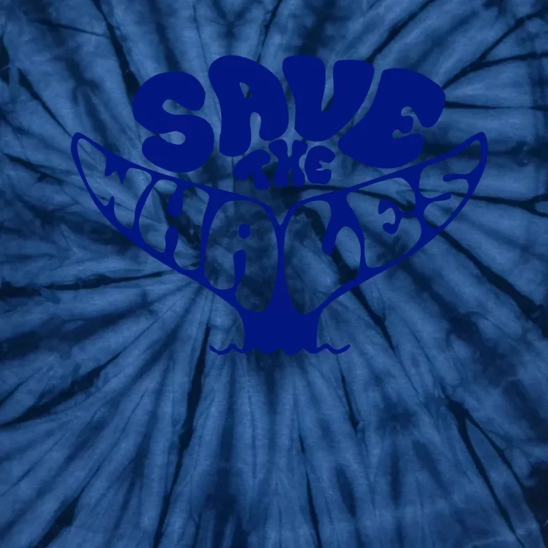 Save The Whales Tie-Dye T-Shirt