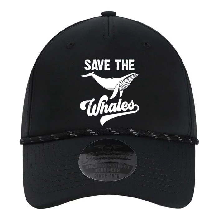 Save The Whales Sea Ocean Huge Animal Gift Performance The Dyno Cap