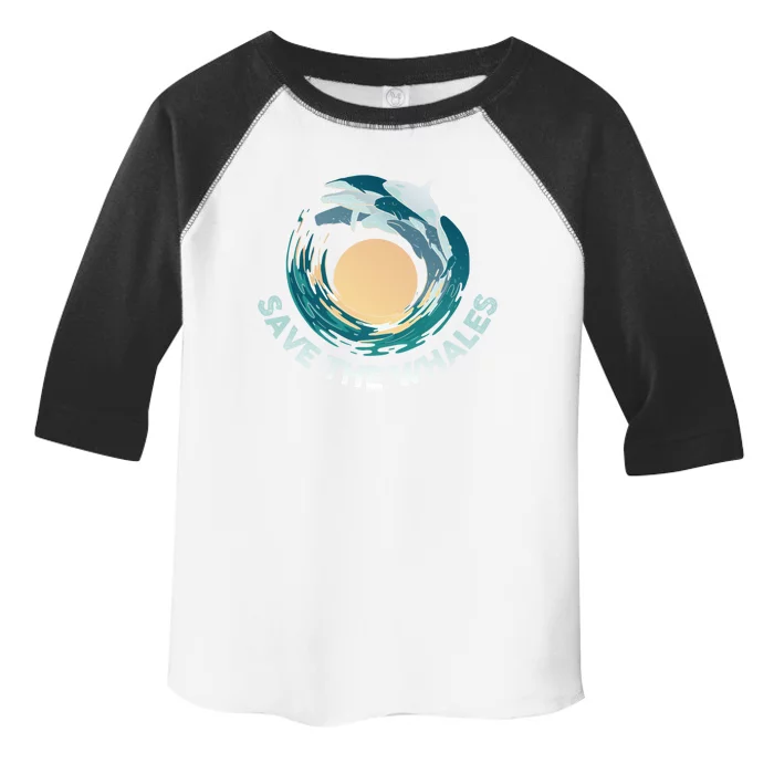 Save The Whales Gift Toddler Fine Jersey T-Shirt