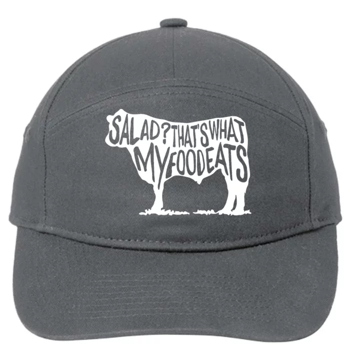 Salad ThatS What My Food Eats 7-Panel Snapback Hat