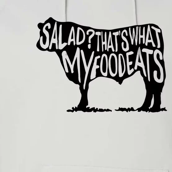 Salad ThatS What My Food Eats Performance Fleece Hoodie