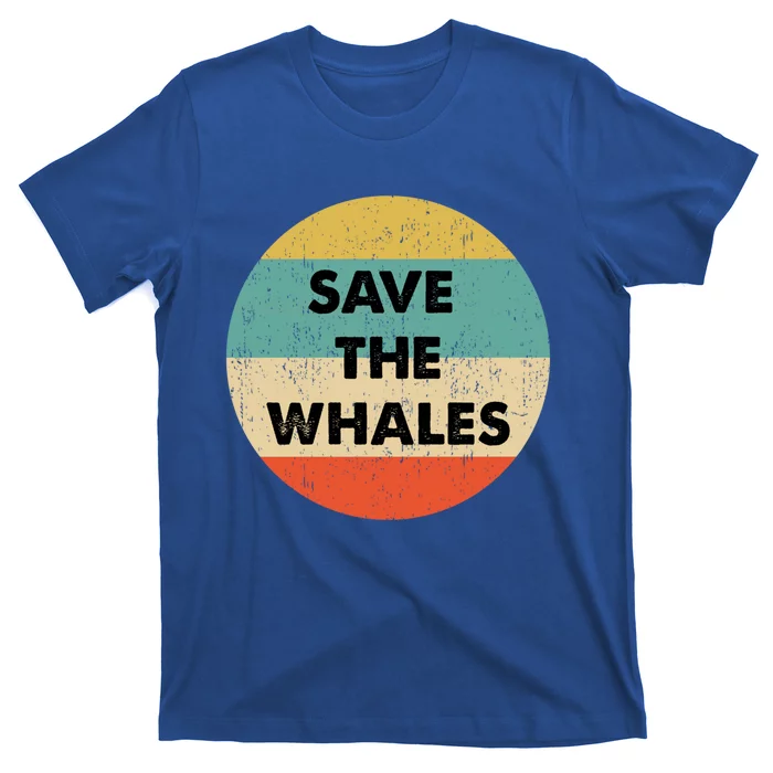 Save The Whales Great Gift T-Shirt