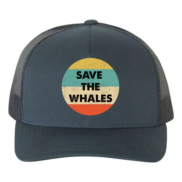 Save The Whales Great Gift Yupoong Adult 5-Panel Trucker Hat