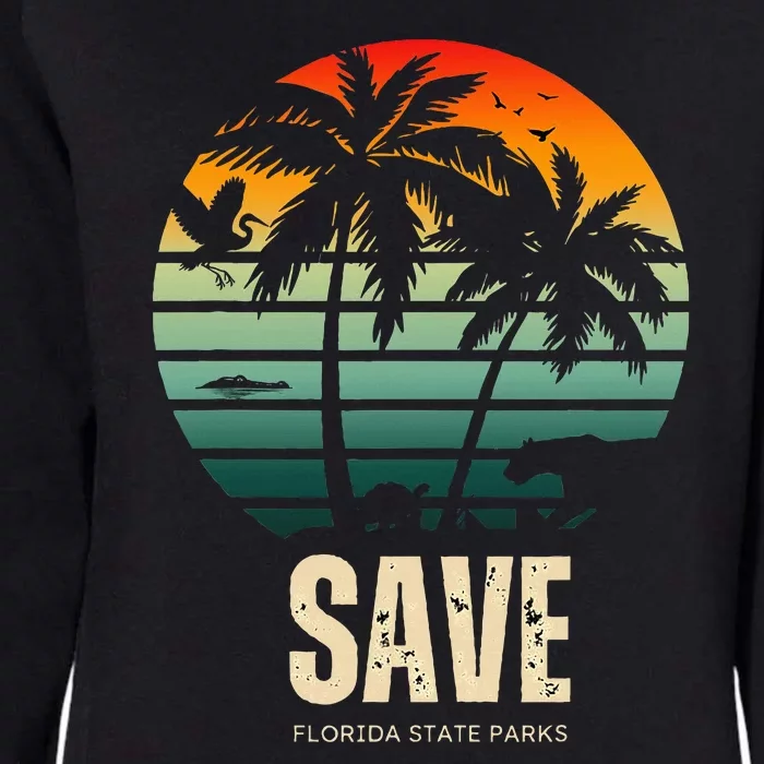 Save The Wildlife Womens California Wash Sweatshirt