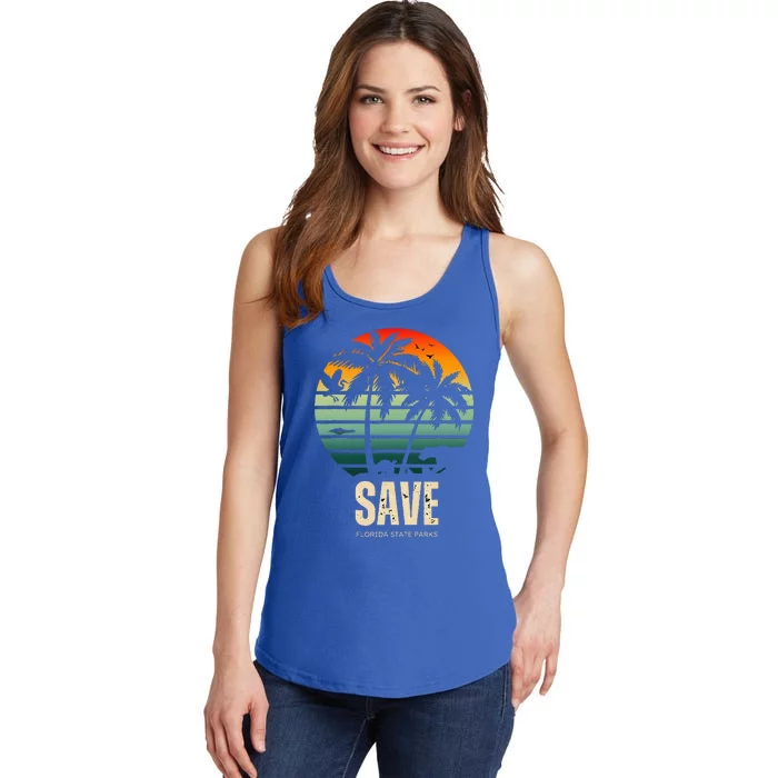 Save The Wildlife Ladies Essential Tank