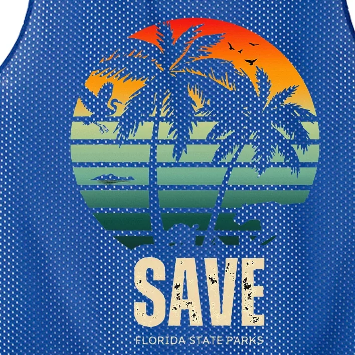 Save The Wildlife Mesh Reversible Basketball Jersey Tank