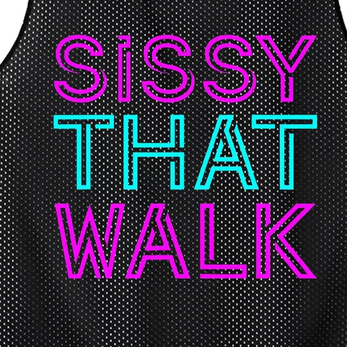 Sissy That Walk Mesh Reversible Basketball Jersey Tank