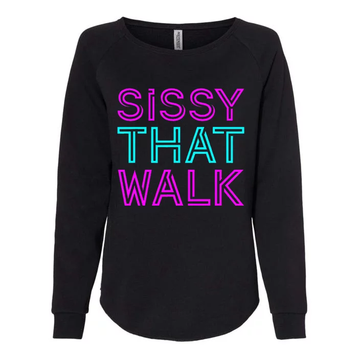 Sissy That Walk Womens California Wash Sweatshirt