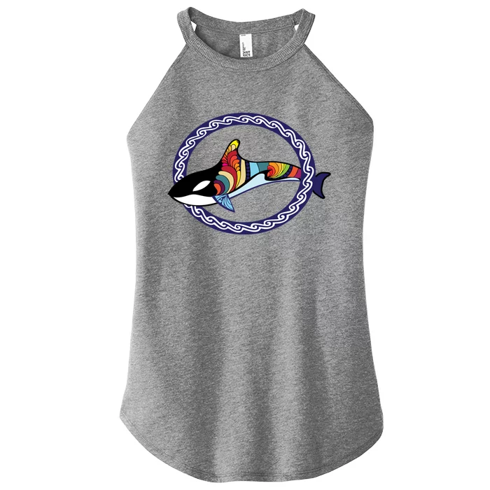 Save The Whales Orca And Killer Whale Funny Gift Women’s Perfect Tri Rocker Tank