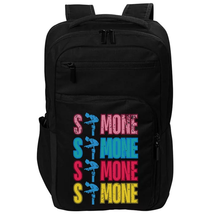 Simone T World Champion Retro Impact Tech Backpack