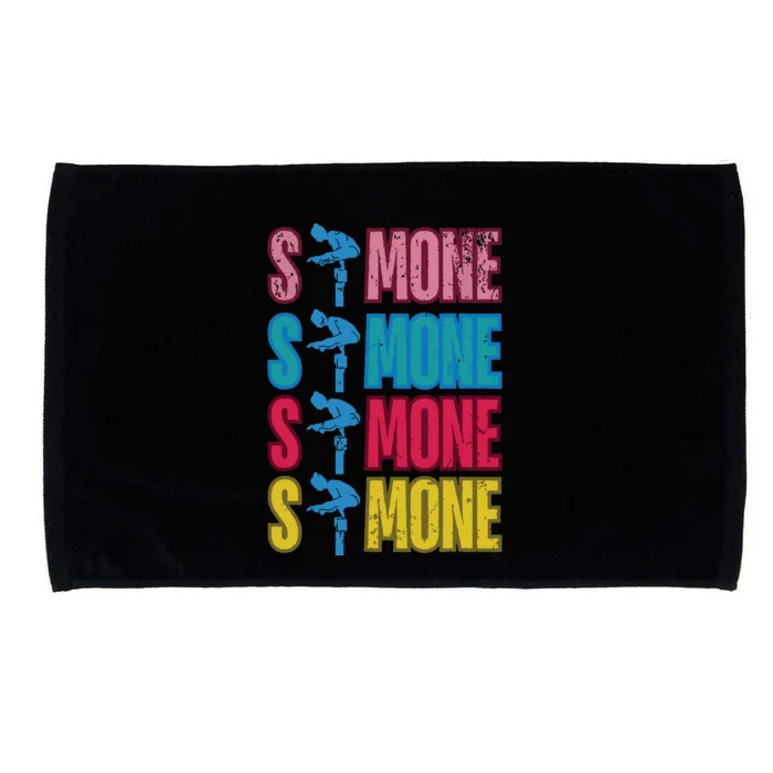 Simone T World Champion Retro Microfiber Hand Towel