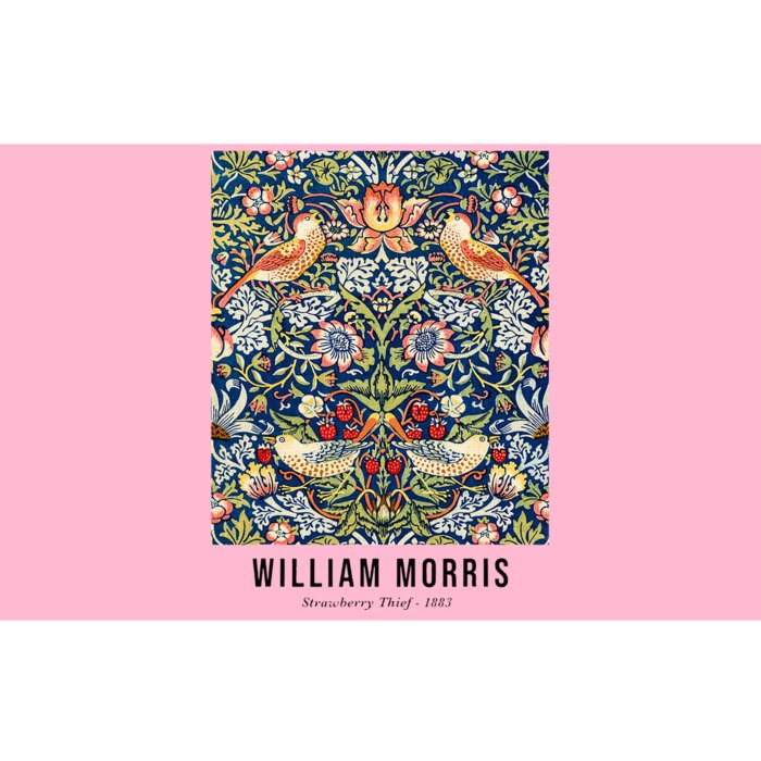 Strawberry Thief William Morris Pattern Vintage Art Bumper Sticker