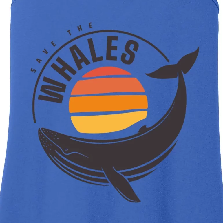 Save The Whales Saves The Whales Gift Ladies Essential Tank