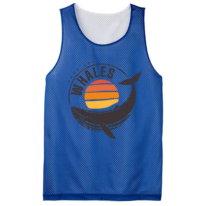 Save The Whales Saves The Whales Gift Mesh Reversible Basketball Jersey Tank