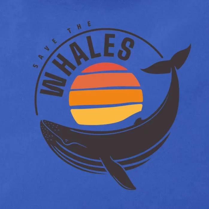 Save The Whales Saves The Whales Gift Zip Tote Bag