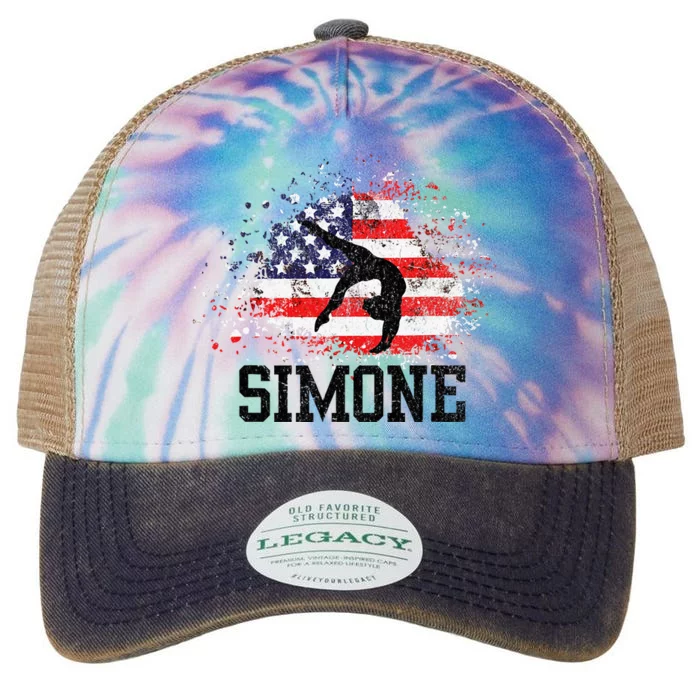 Simone T World Champion Retro Legacy Tie Dye Trucker Hat