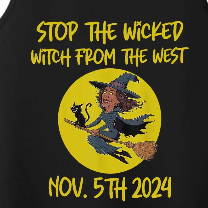 Stop The Wicked Witch From The West Nov. 5th 2024 Performance Tank