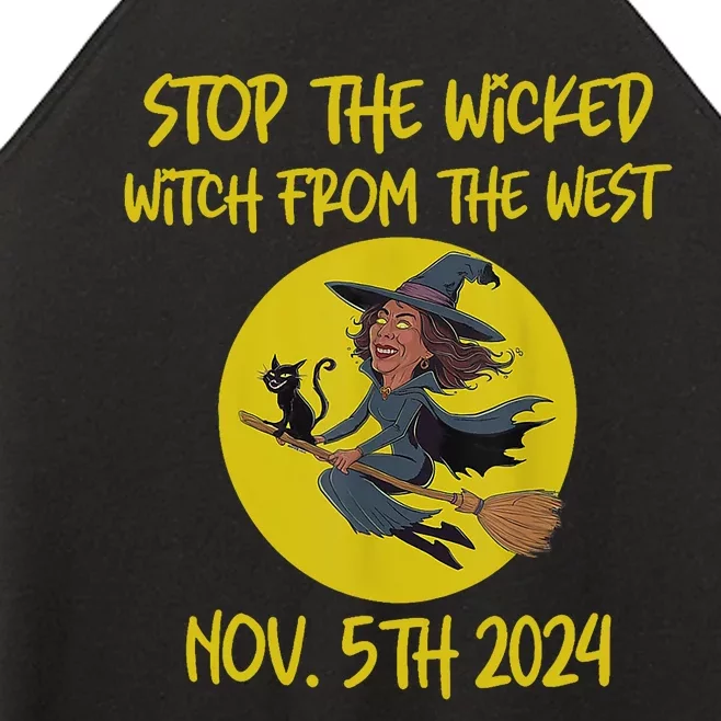 Stop The Wicked Witch From The West Nov. 5th 2024 Women’s Perfect Tri Rocker Tank