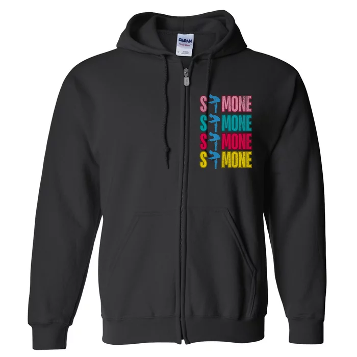 Simone T World Champion Retro Full Zip Hoodie