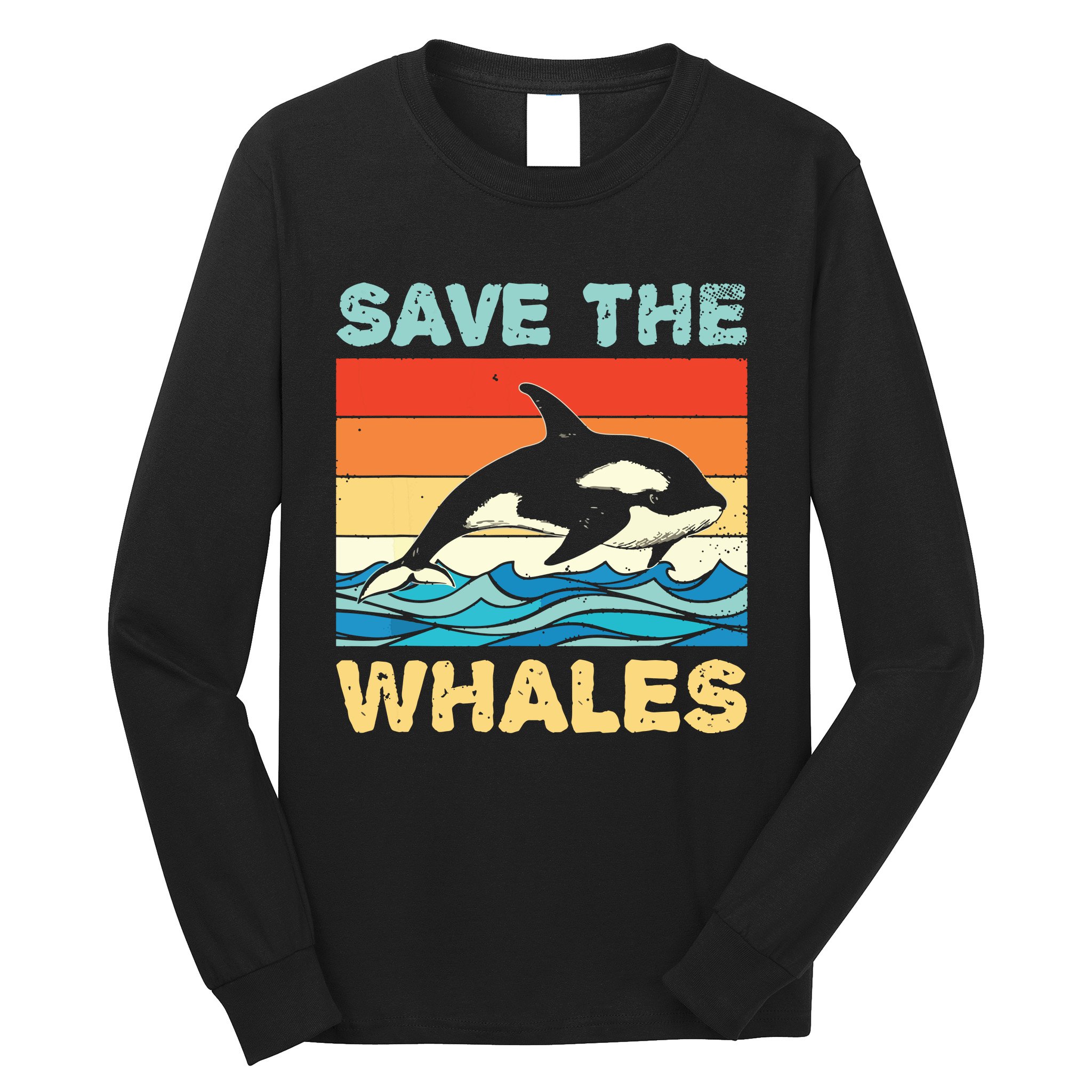 Save The Dolphins Shirt. Retro Style Dolphin T-Shirt