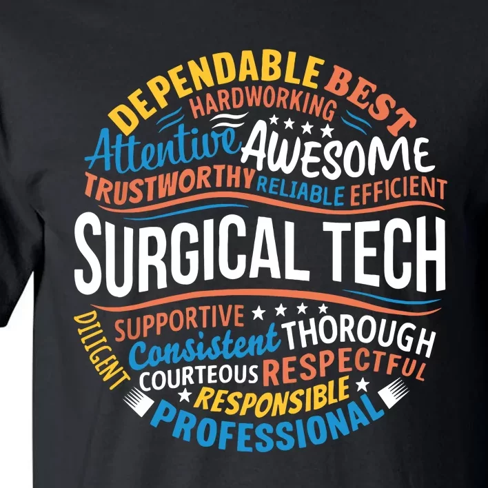 Surgical Tech Week Funny Surgical Technologist Gifts Tall T-Shirt