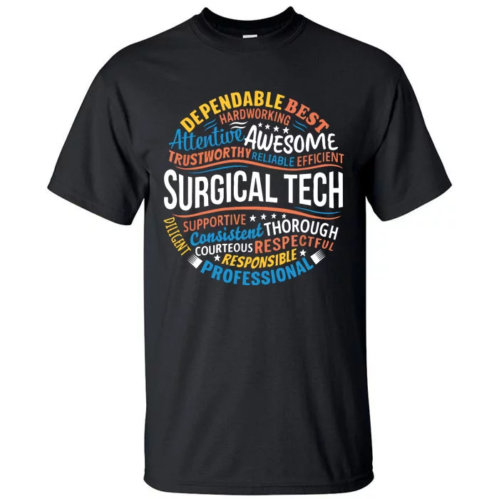 Surgical Tech Week Funny Surgical Technologist Gifts Tall T-Shirt